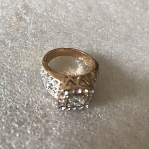 Gold over 925 CZ rings